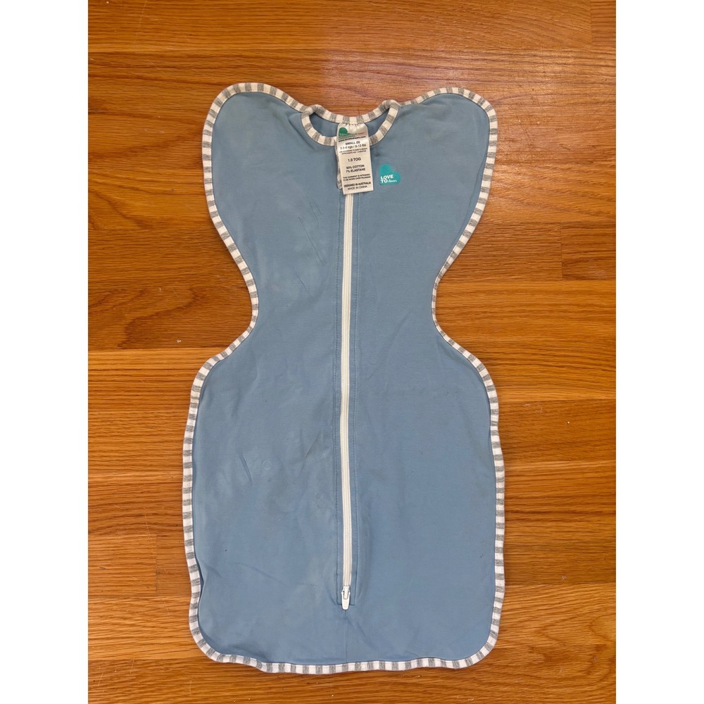 Love To Dream Swaddle UP Original Blue Small 1.0 TOG Baby Sleep Sack 8-13 lbs